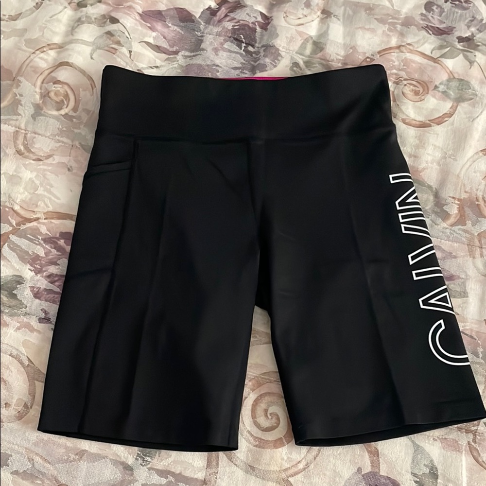 Calvin Klein Black Bike Shorts with Sleek Design